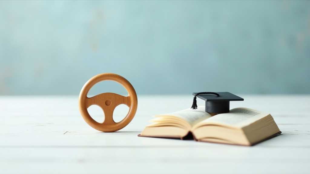 Véhicules modernes d'une auto-école à Toulon