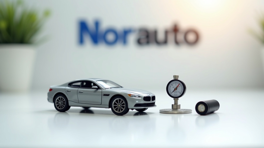 Centre Norauto avec véhicules en cours de révision