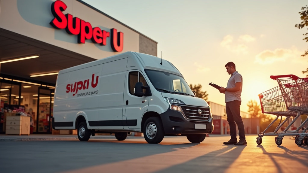 Documents nécessaires pour la location d'une camionnette chez Super U