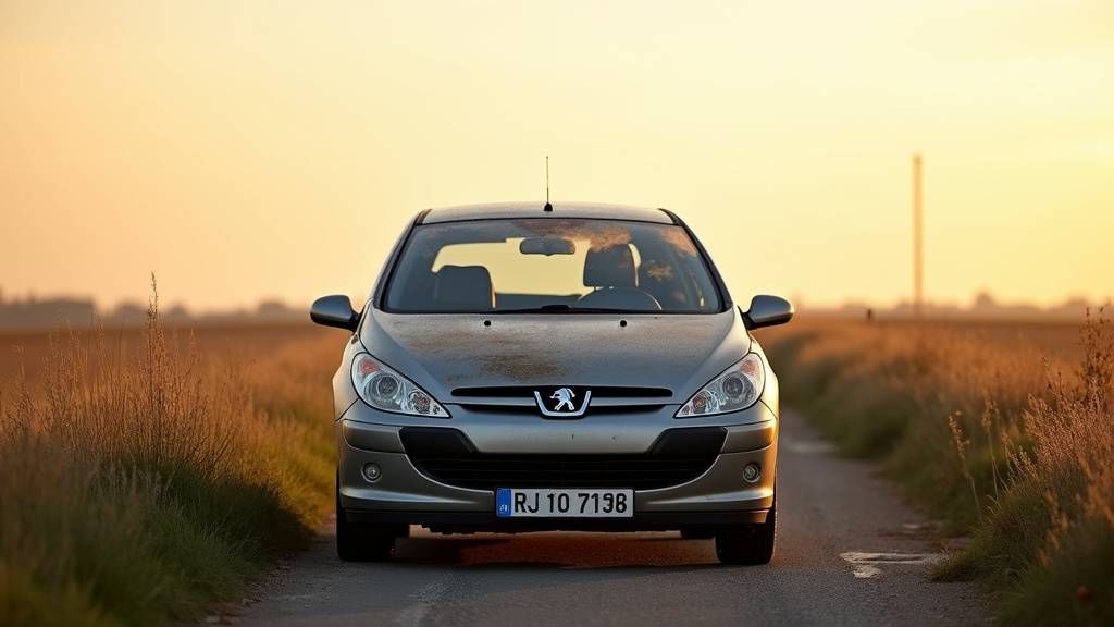 Peugeot 307 HDi sur route