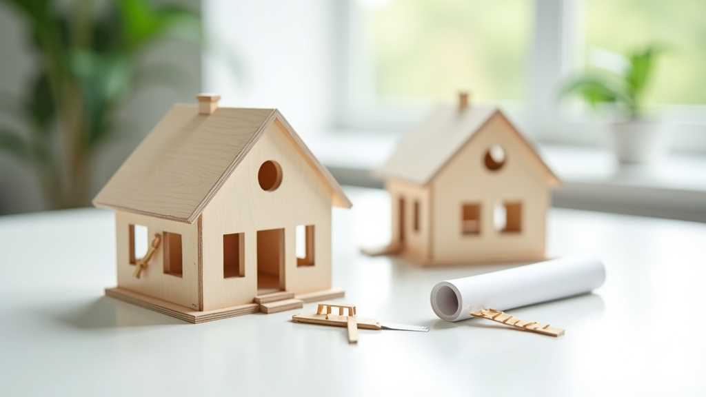 Équipe de professionnels en rénovation immobilière lors d'une inspection sur un chantier